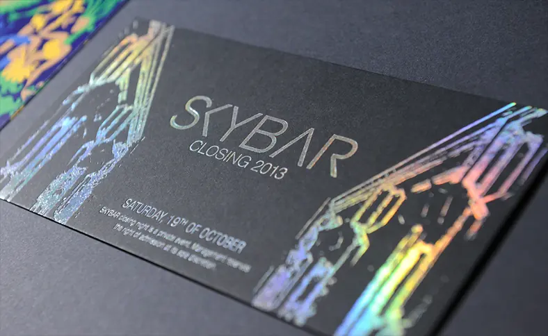 Skybar, invitations: image 3 of 4